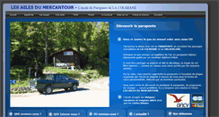 Desktop Screenshot of ailesdumercantour.fr